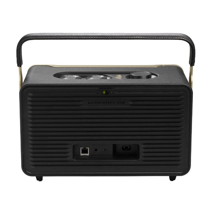 JBL Authentics 300 | Haut-parleurs portatif - Batterie intégrée - Wi-Fi - Bluetooth - Noir-SONXPLUS Granby