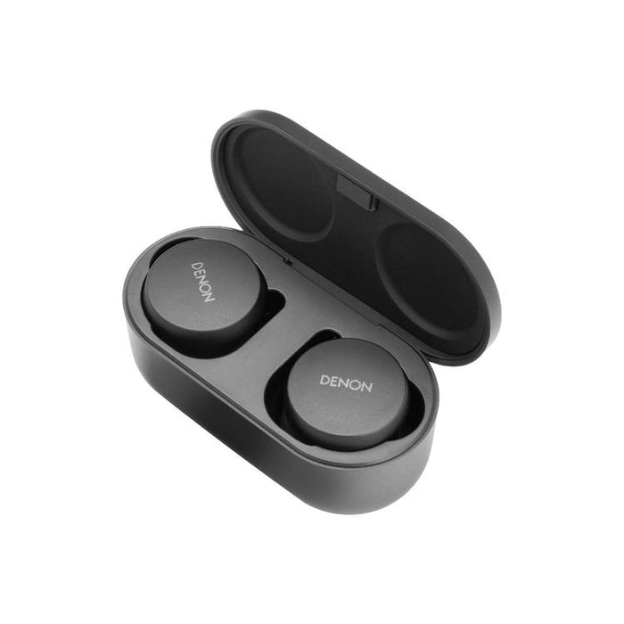 Denon PERL | Écouteurs sans fil - Bluetooth - Technologie Masimo Adaptive Acoustic - Noir-SONXPLUS Granby