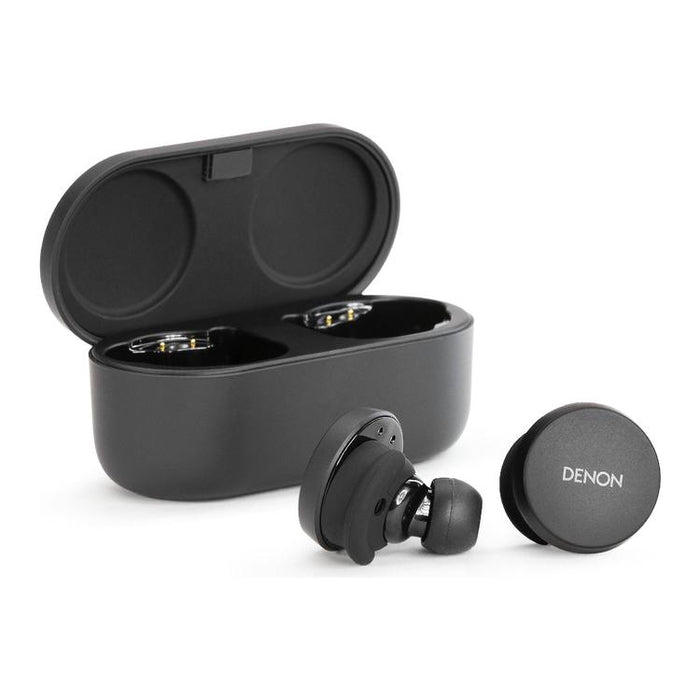 Denon PERL | Écouteurs sans fil - Bluetooth - Technologie Masimo Adaptive Acoustic - Noir-SONXPLUS Granby