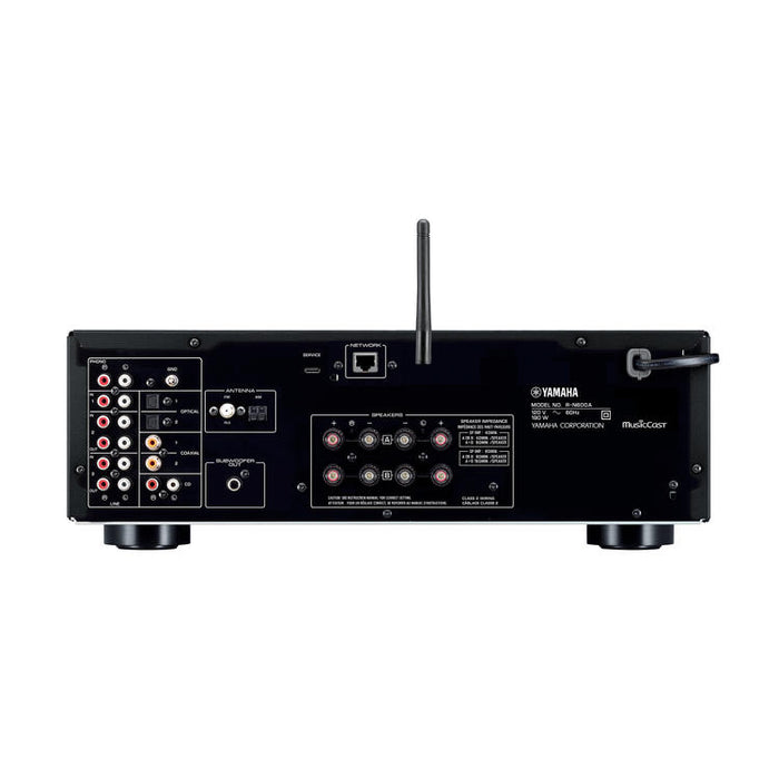 Yamaha R-N600A | Récepteur réseau/stéréo - MusicCast - Bluetooth - Wi-Fi - AirPlay 2 - Argent-SONXPLUS Granby