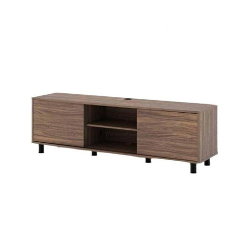 Sonora S20V65MB | TV Stand - 65" Wide - 2 Cabinets - Medium Brown-SONXPLUS Granby
