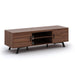 Sonora S40V65MB | TV Stand - 2 Cabinets - 65" wide - Medium Brown-SONXPLUS Granby