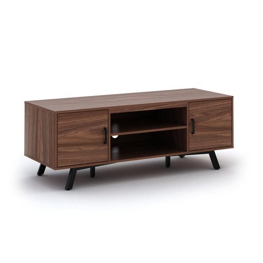 Sonora S40V55MB | TV Stand - 2 Cabinets - 55" wide - Medium Brown-SONXPLUS Granby
