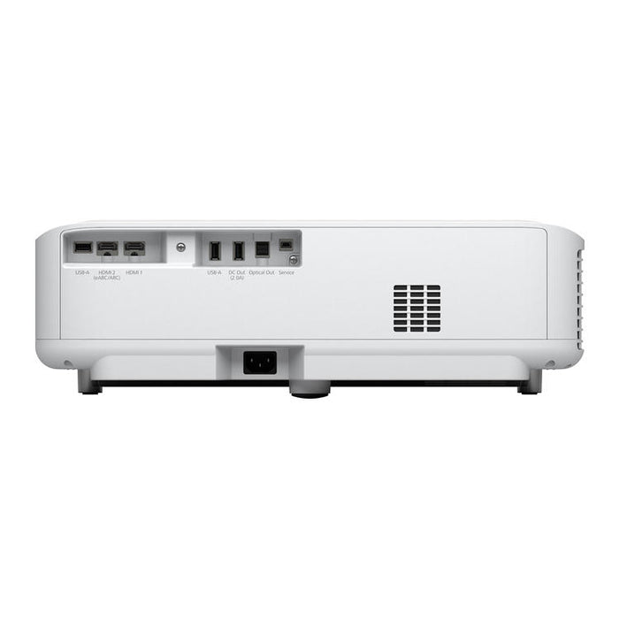 Epson LS650 | Projecteur laser EpiqVision Ultra - Multimédia intelligent - 4K PRO-UHD - Blanc-SONXPLUS Granby