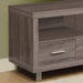 Monarch Specialties I 3250 | TV stand - 48" - 3 Drawers - Dark taupe-SONXPLUS.com