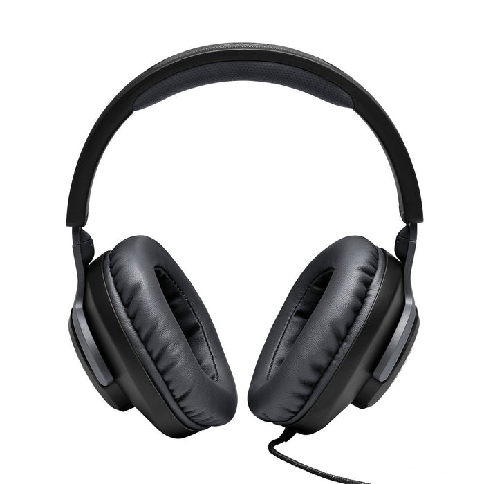 JBL Quantum 100 | Circumaural Wired Gaming Headphones - Black-SONXPLUS.com