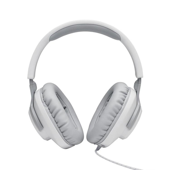 JBL Quantum 100 | Wired circumaural gaming headphones - Blanc-SONXPLUS.com