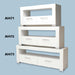New concept AV473 | TV stand | Melamine and metal | White-SONXPLUS Granby